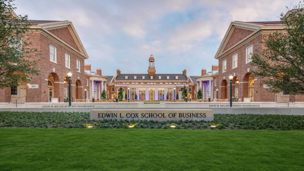 GC Educational Facilities 4 - Southern Methodist University, Cox School of Business - Rogers-O'Brien Construction a photo of a building