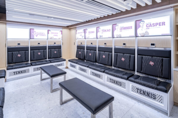 GC - Interior Finish-Out 2 - Mitchell Tennis Center Renovation - Vaughn Construction